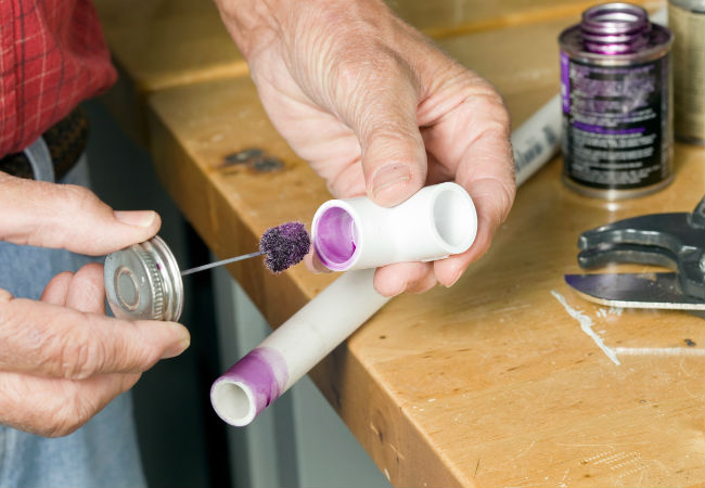 best way to glue pvc pipes together