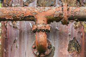 old rusty pipes