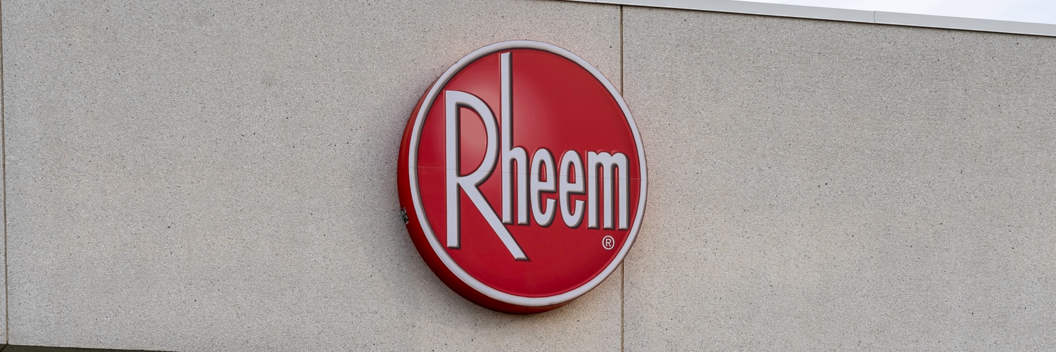the rheem hot water brand
