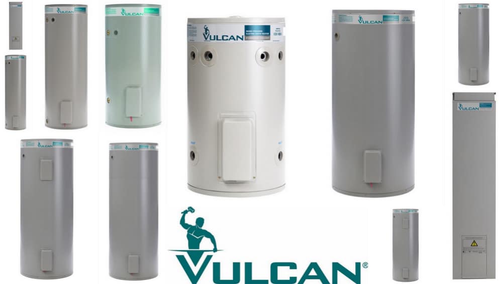 the range of Vulcan hot water systems