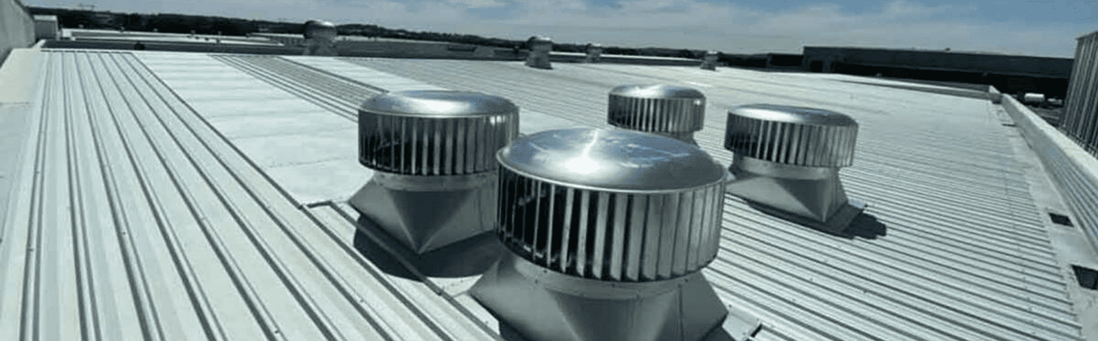 whirlybirds on a metal roof in Adelaide