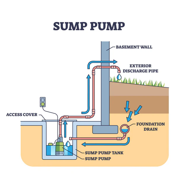 how a sump pump works